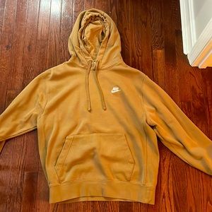Nike tan sweatshirt